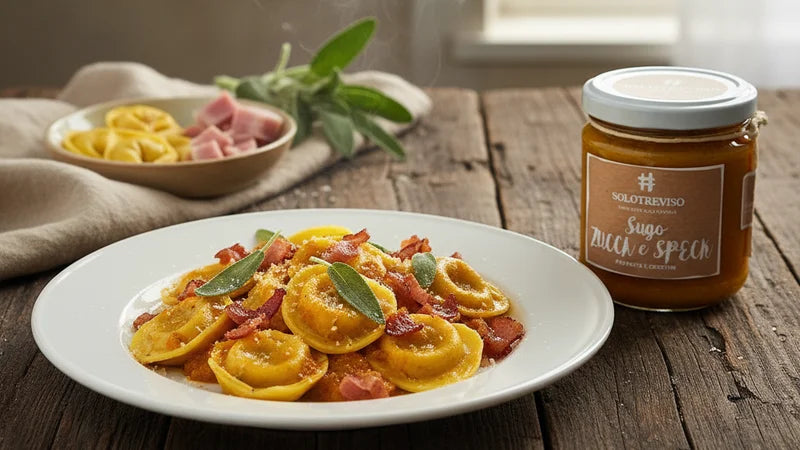 Tortelli di Zucca con Sugo Speck e Salvia | Ricetta Autunnale – vaigustando