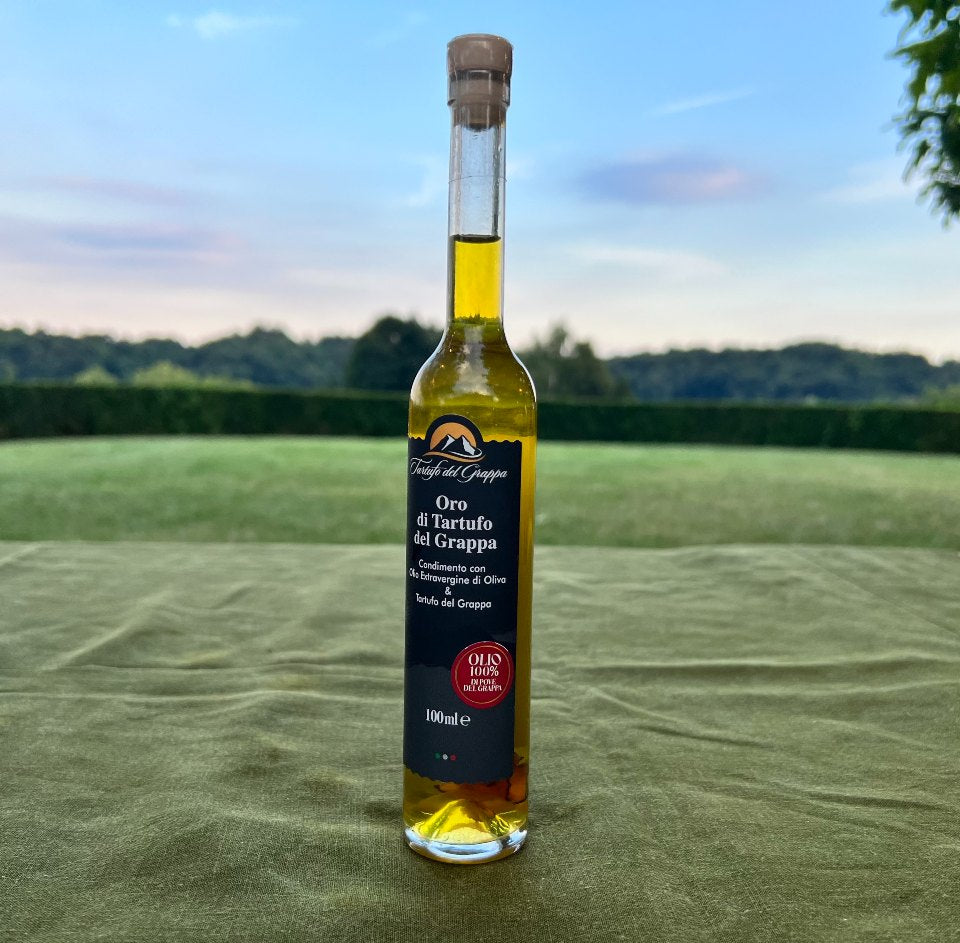 Oro di Tartufo del Grappa Condimento con olio extravergine di Oliva e Tartufo del Grappa 100ml  -  Bruno Ceccato - vaigustando