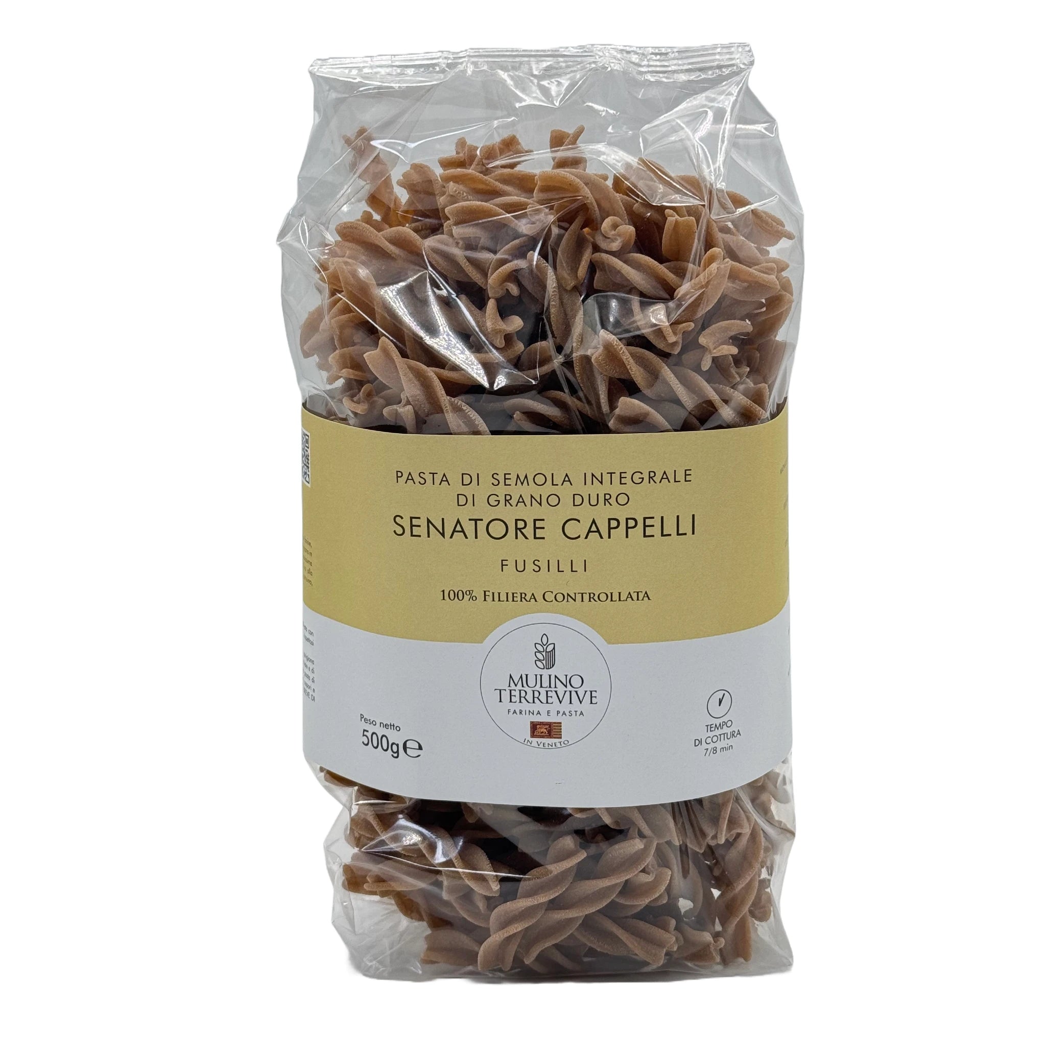Specialità Integrale Senatore Cappelli Fusilli 500g  -  Mulino Terrevive - vaigustando