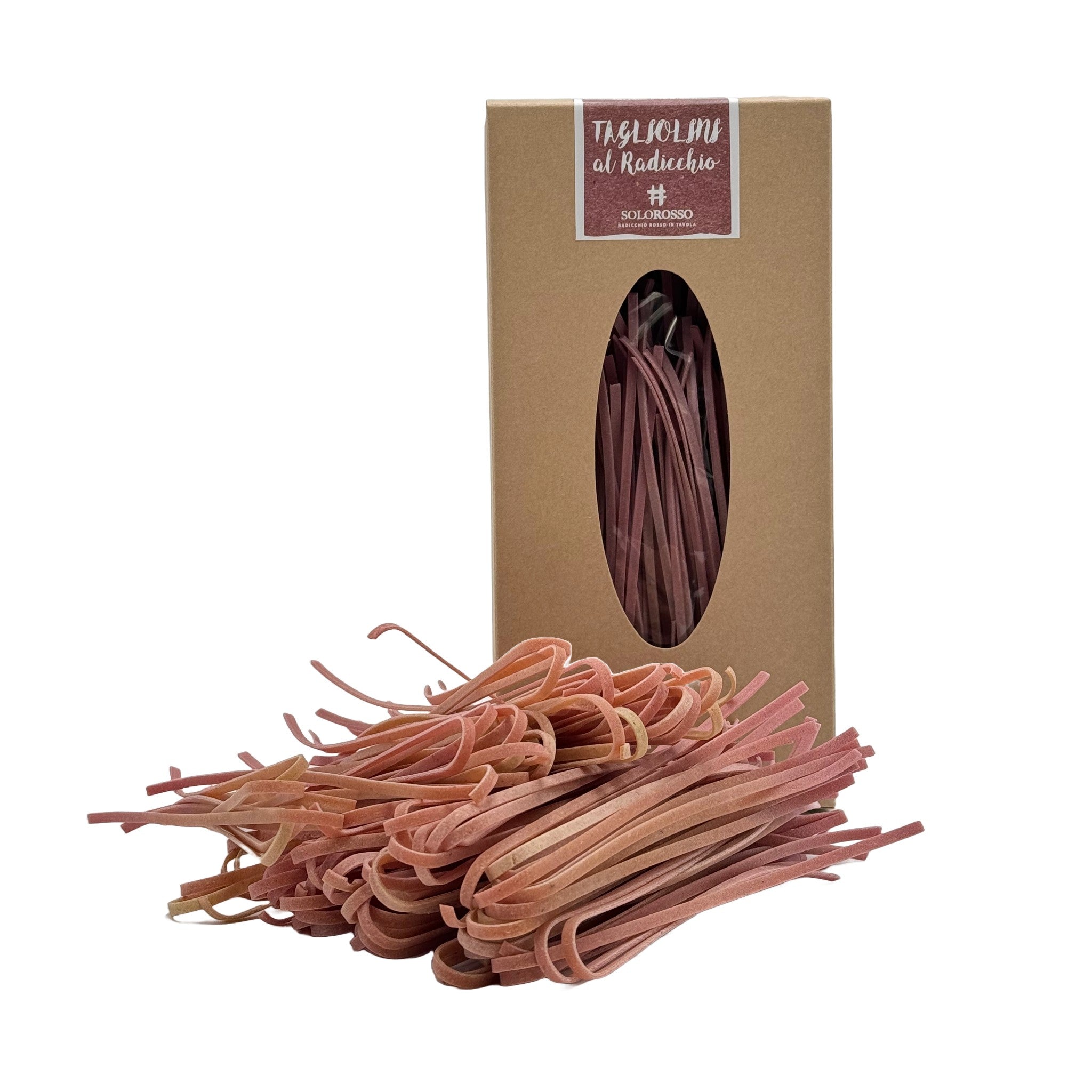 Tagliolini al radicchio 250g  -  SoloTreviso - vaigustando