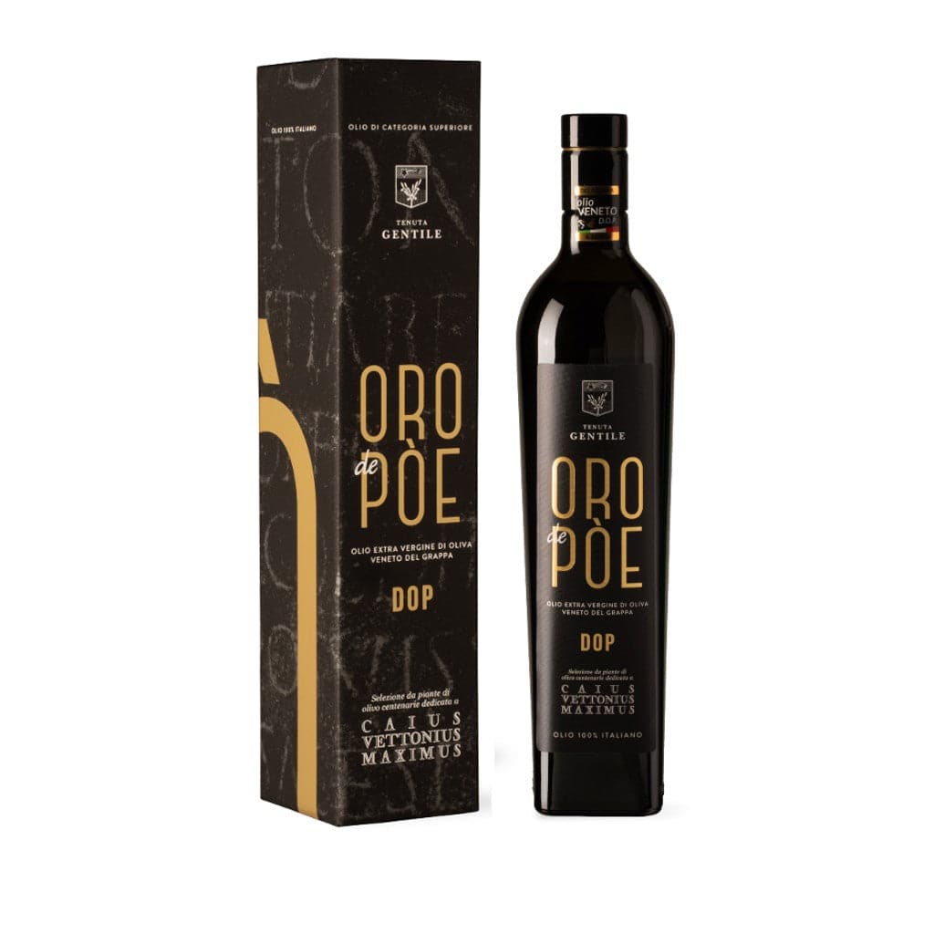Olio Extravergine Veneto del Grappa DOP Presidio Slow Food 500ml Edizione Limitata - Oro de Pòe - vaigustando