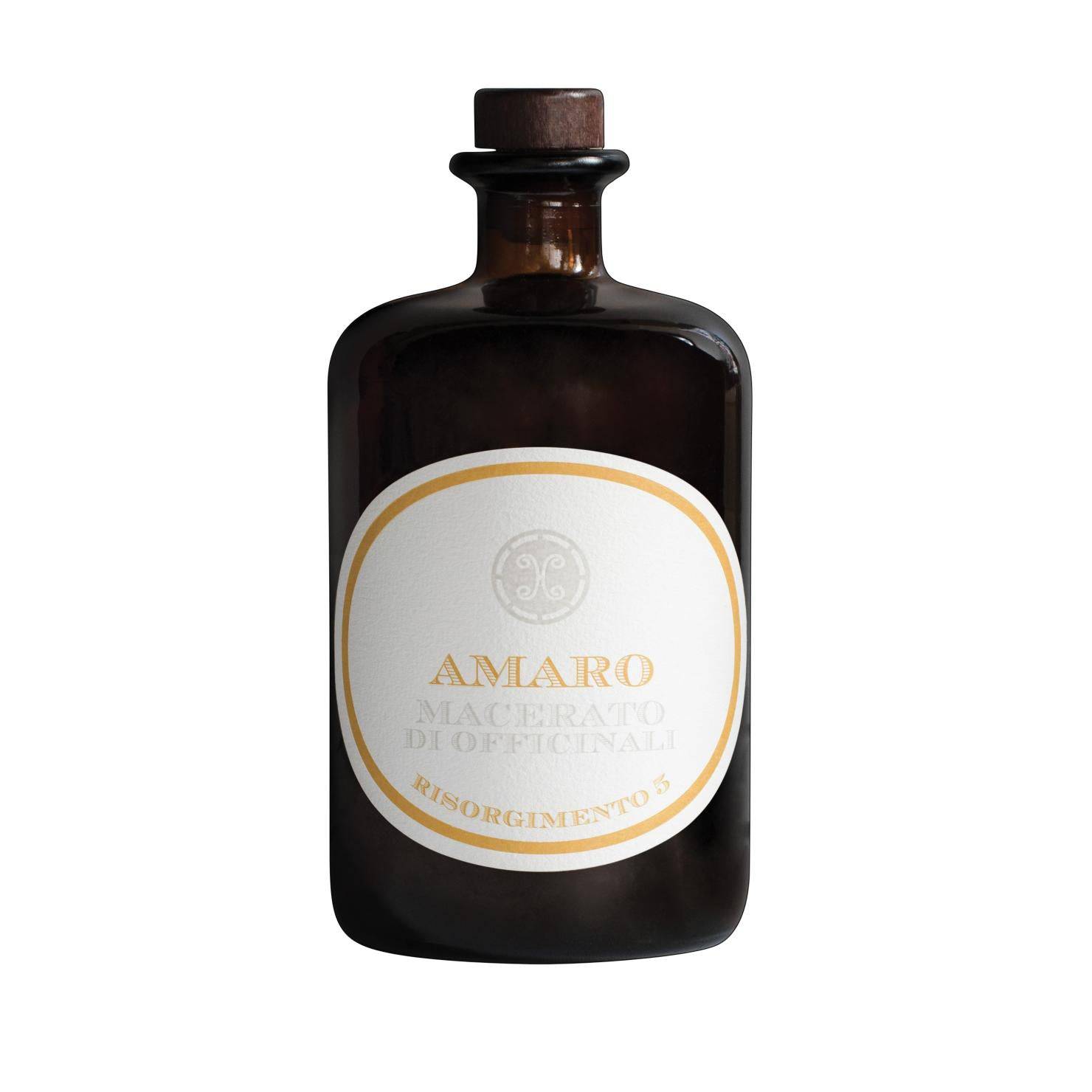 Amaro Macerato Di Officinali - Risorgimento 5 - vaigustando