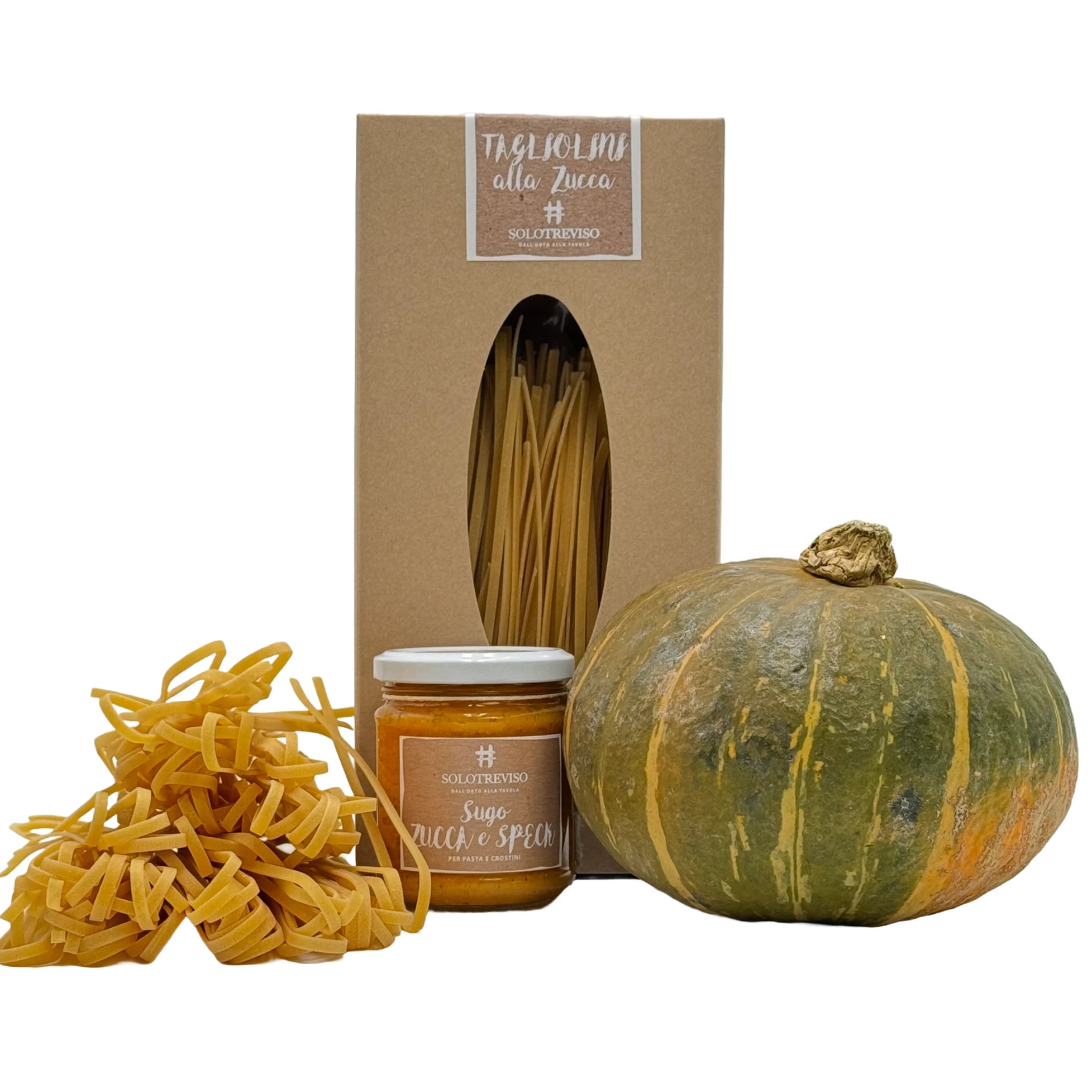 Tagliolini alla zucca 250g  -  SoloTreviso - vaigustando