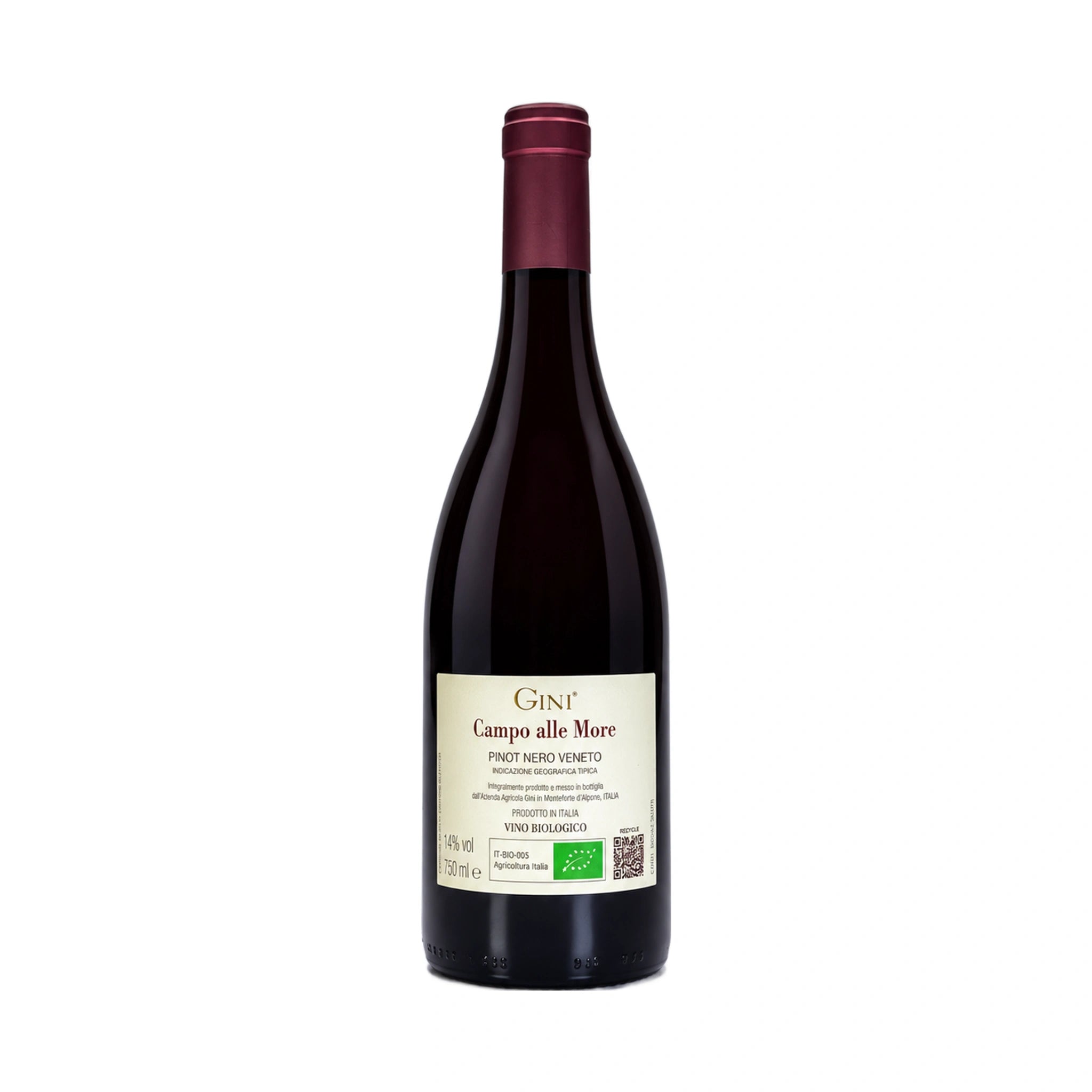 Campo alle More Pinot nero (retro etichetta)-Gini-Vaigustando