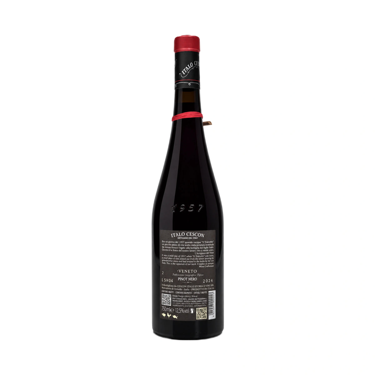 Pinot nero 2024 (retro etichetta)-Italo Cescon-Vaigustando