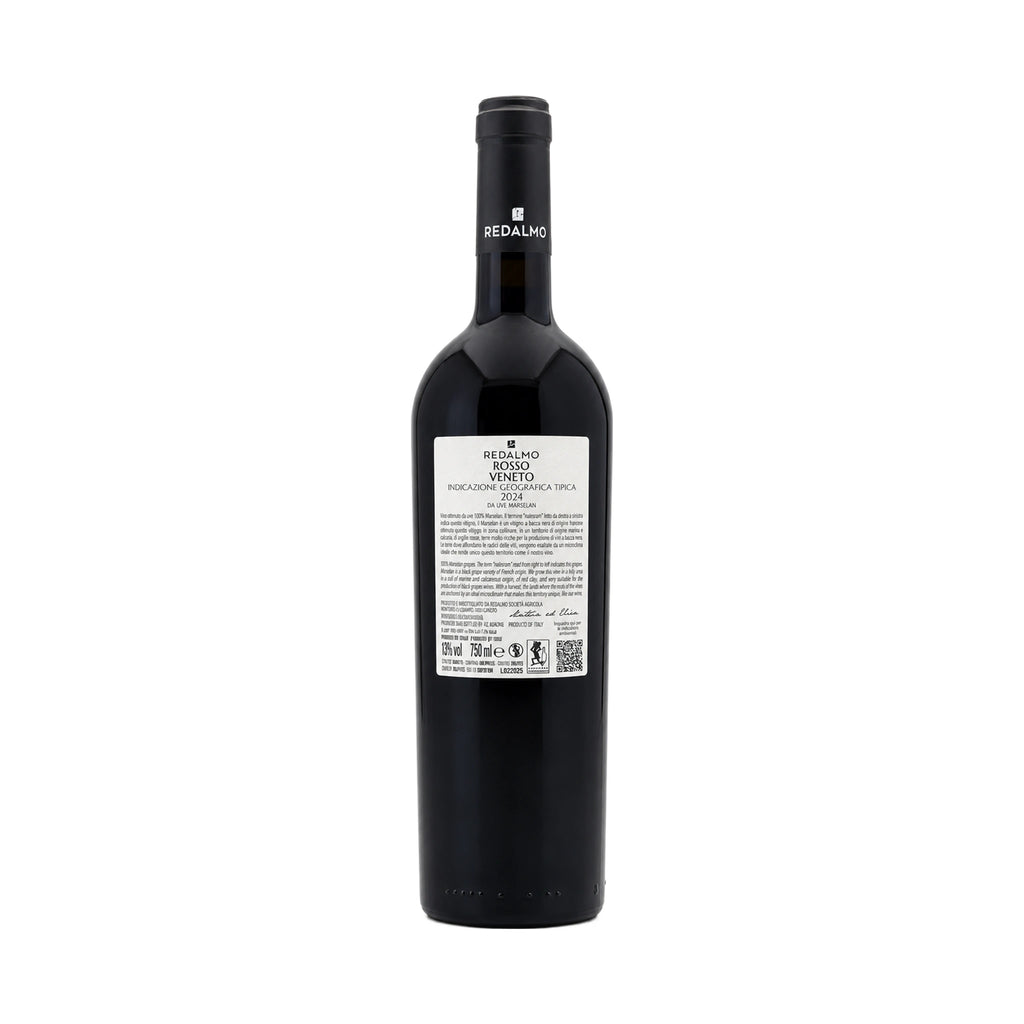 Marselan Rosso Veneto IGT 2024 (retro etichetta)  -  Redalmo - Vaigustando