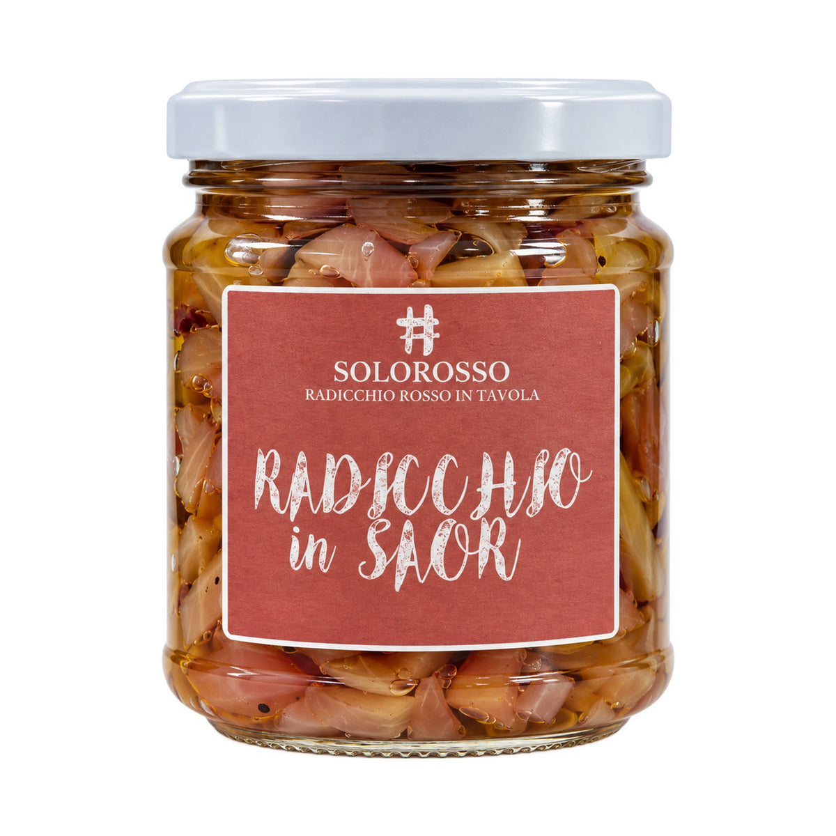 Radicchio in Saor – specialità agrodolce veneta in vasetto-SoloTreviso-Vaigustando