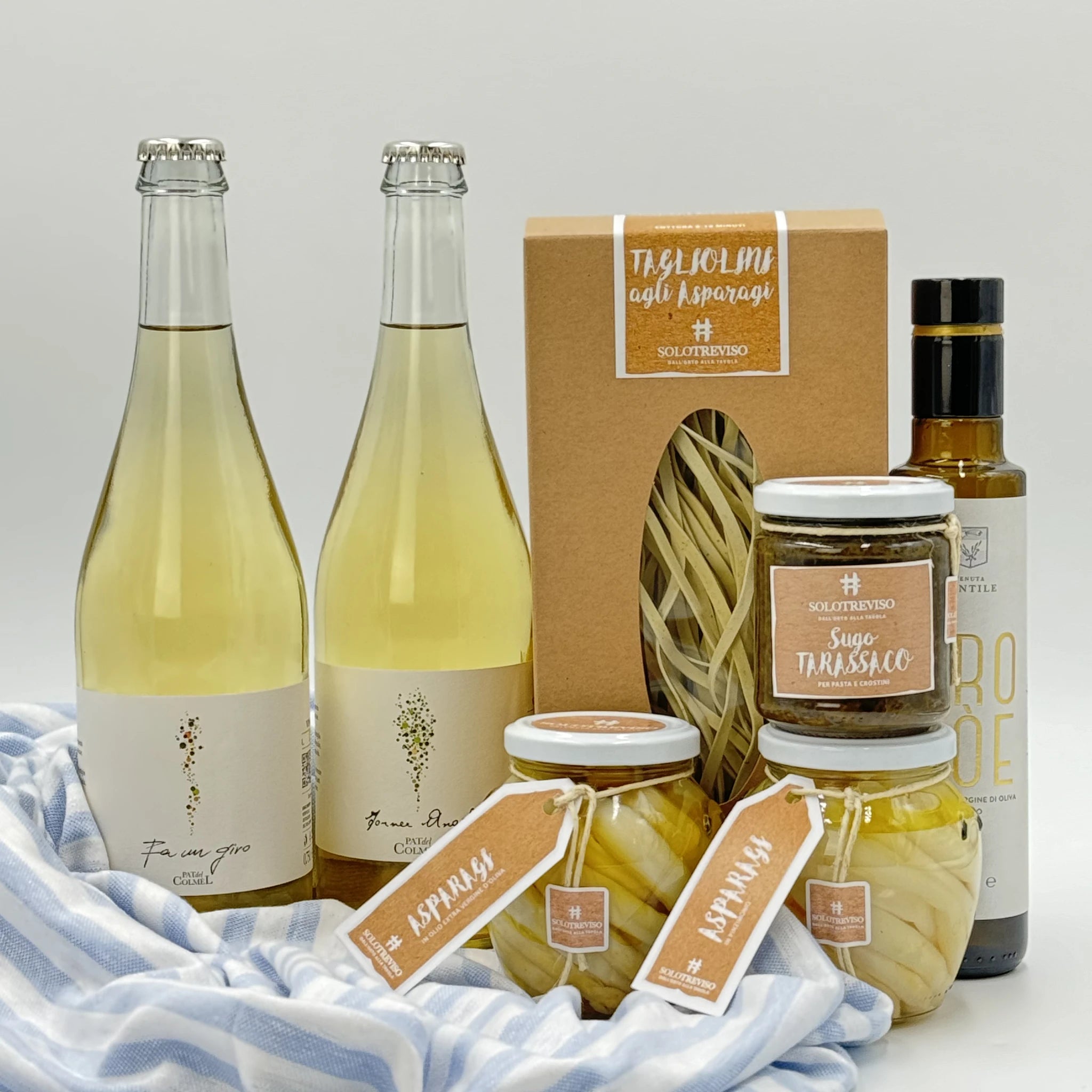 Asparagi bianchi in olio extra vergine di oliva  -  SoloTreviso - vaigustando