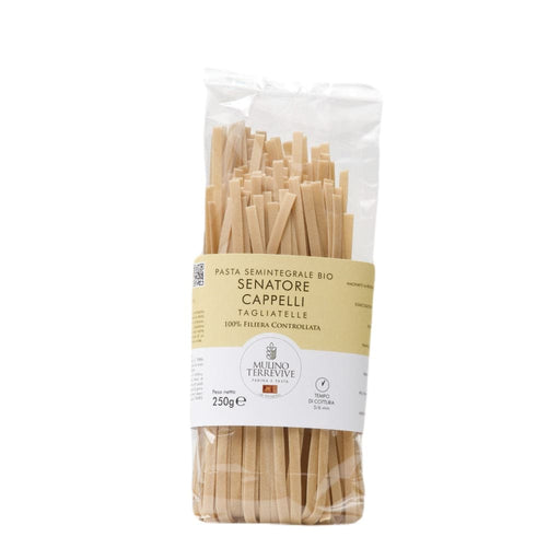 Specialità Integrale Senatore Cappelli Tagliatelle 250g  -  Mulino Terrevive - vaigustando