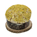 Panettone con crema di pistacchio senza uvetta e canditi  -  Bottega Bianchin - vaigustando