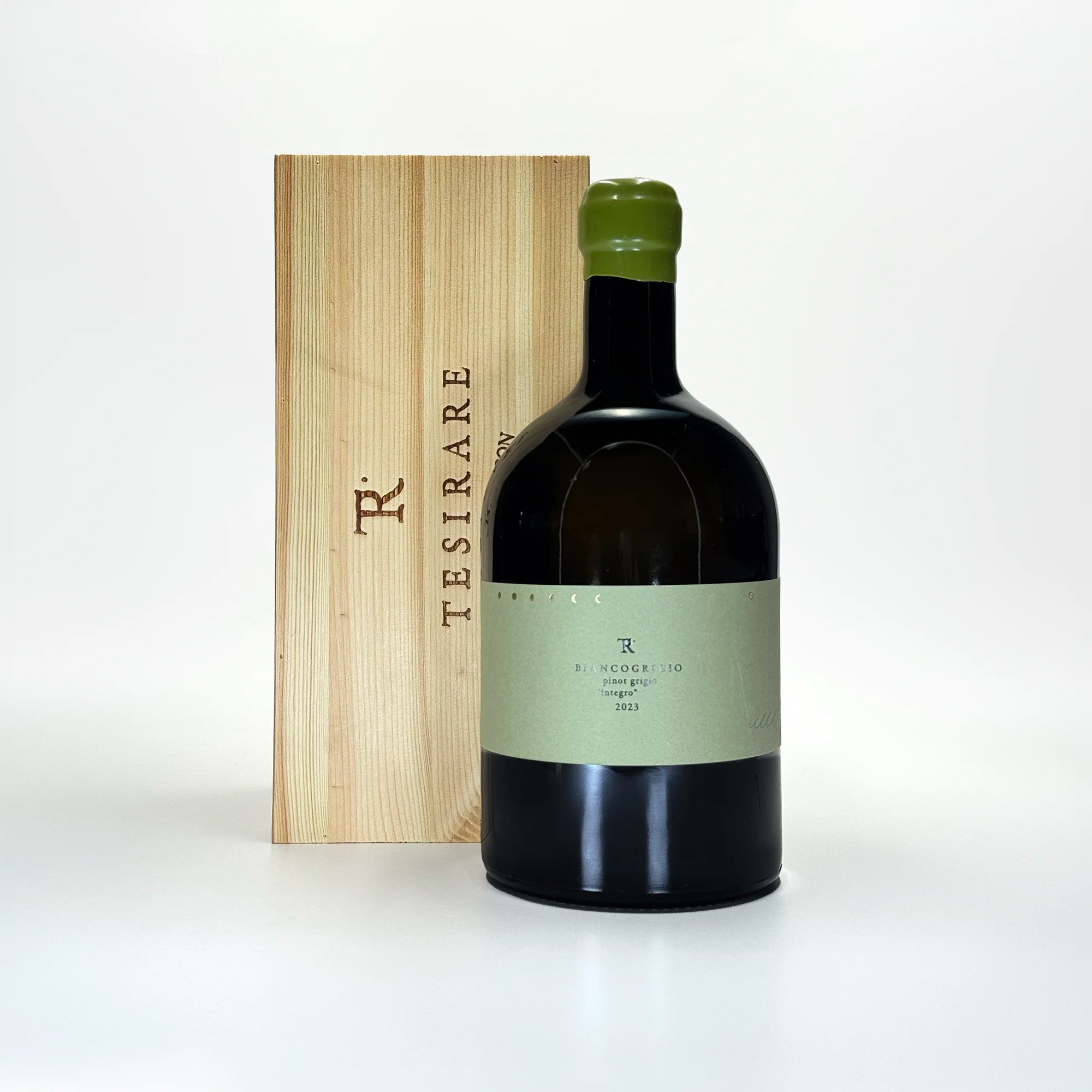 TesiRare BiancoGrigio Pinot Grigio „Integro“ Bio Magnum – mit Holzkiste