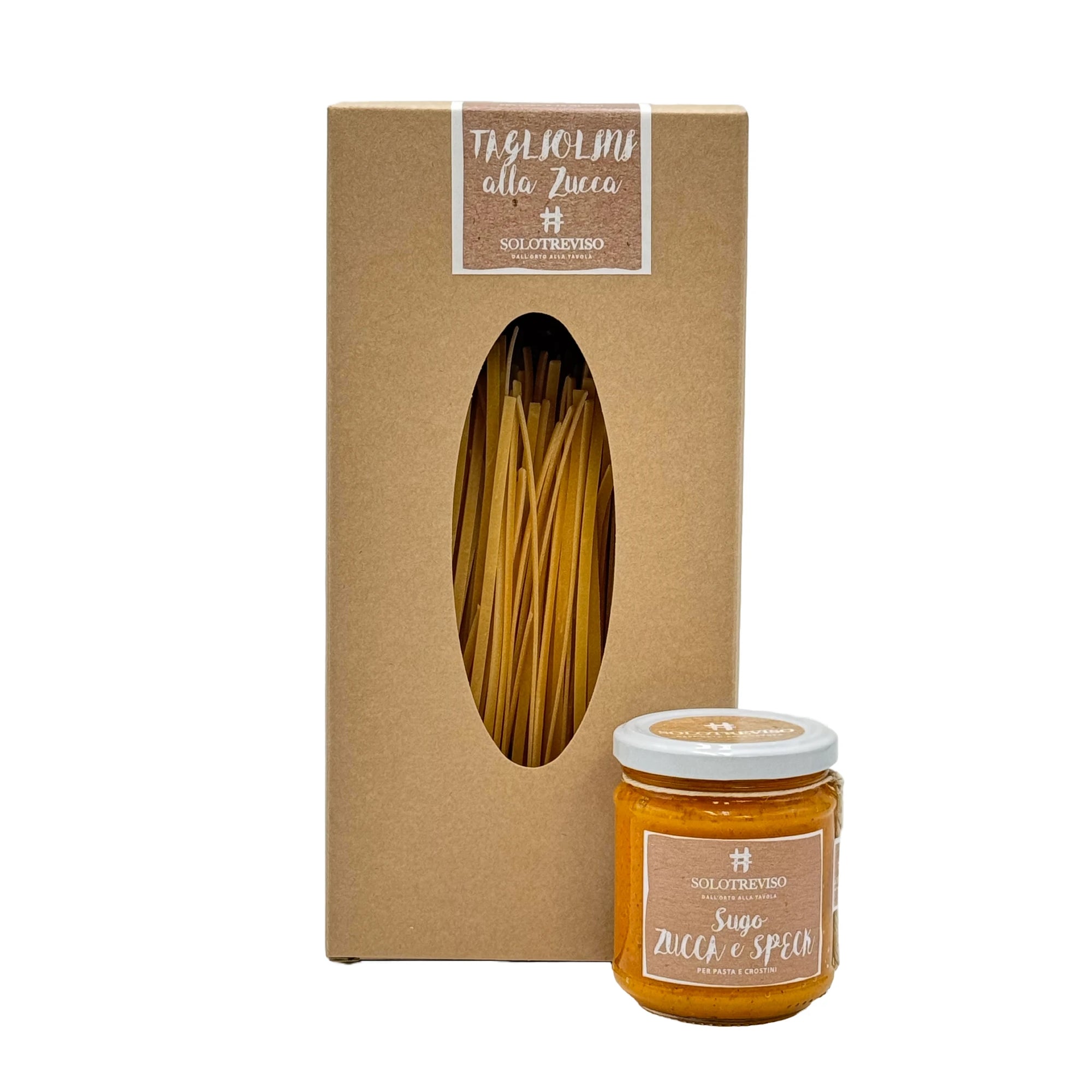 Tagliolini alla zucca 250g  -  SoloTreviso - vaigustando