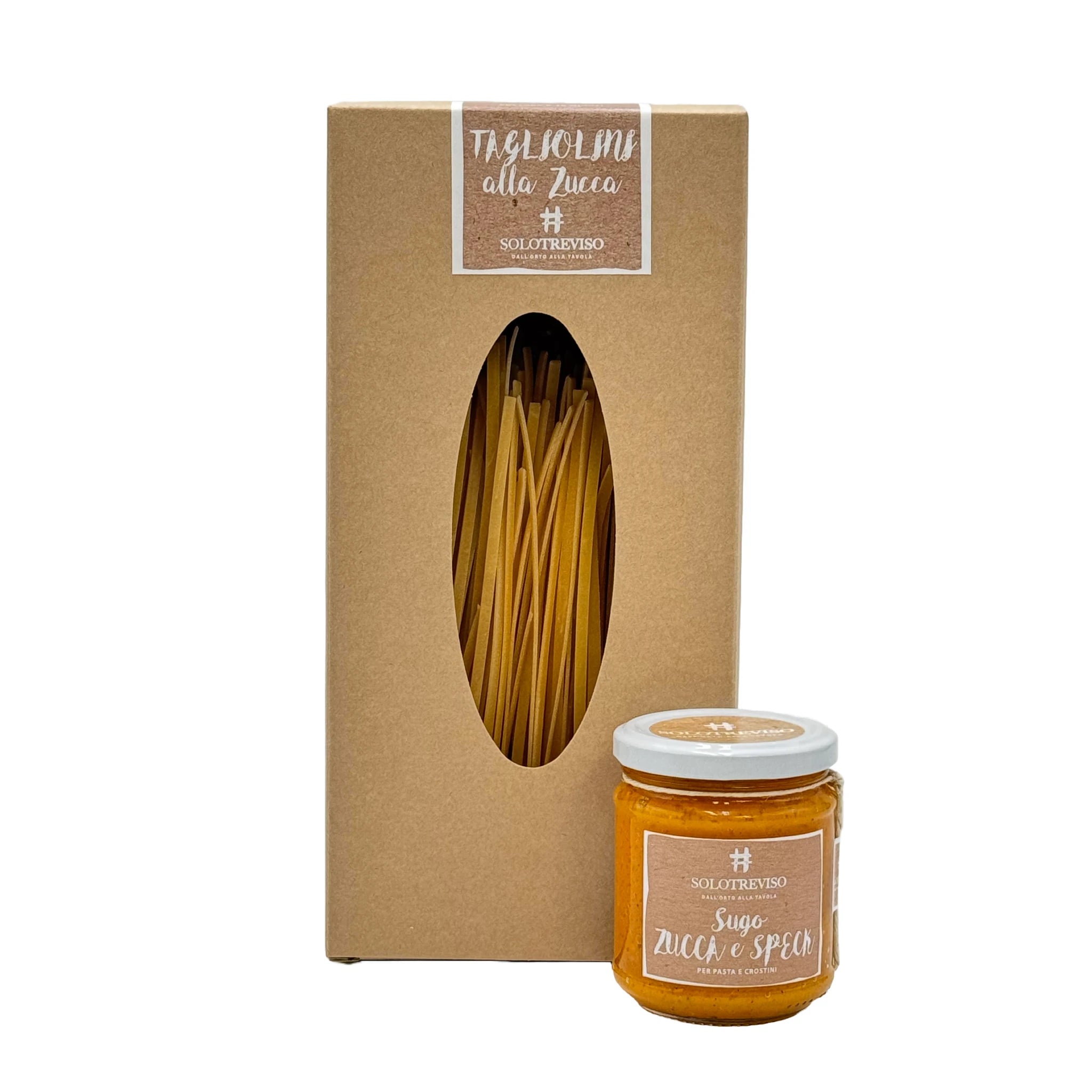 Tagliolini alla zucca 250g  -  SoloTreviso - vaigustando